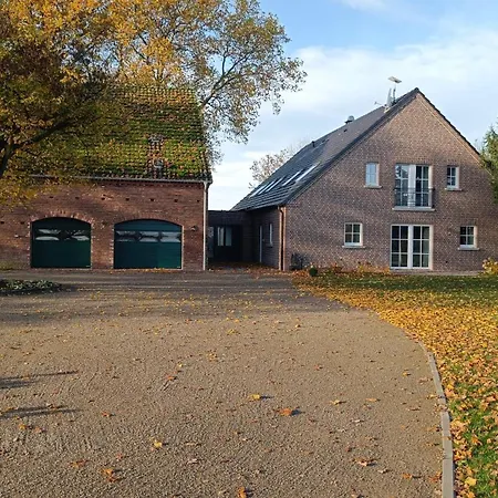 公寓 Coproyshof - Direkt Am - 3 Schlafzimmer, Privater & Feuerstelle 韦塞尔