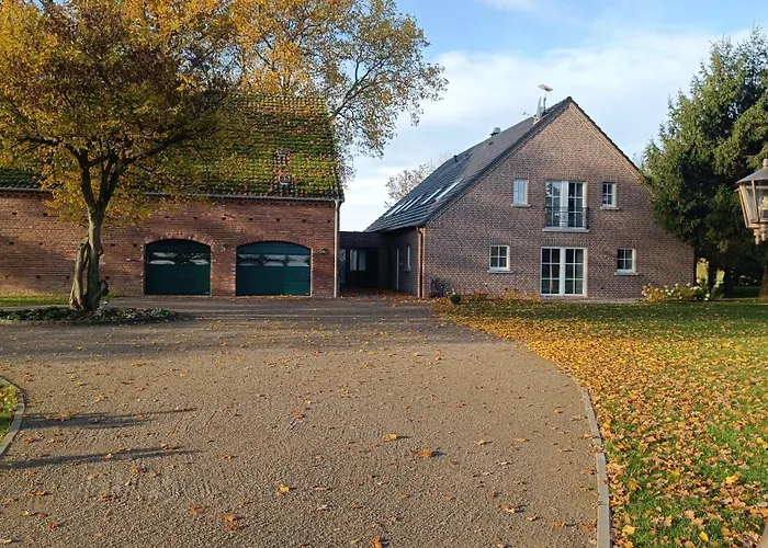 公寓 Coproyshof - Direkt Am - 3 Schlafzimmer, Privater & Feuerstelle 韦塞尔